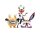 Aaahh!!! Monster PVC Figuren 3er-Pack Ickis, Oblina & Krumm