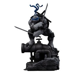 Teenage Mutant Ninja Turtles Art Scale Statue 1/10 Leonardo Black and White Variant 26 cm heo exclusive