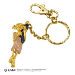 Harry Potter Metall Schlüsselanhänger Dobby goldfarben 11 cm