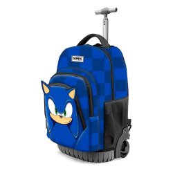 Sonic The Hedgehog Fan GTS Trolley Rucksack Sight Blue