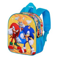 Sonic - The Hedgehog Elite 3D Rucksack S&K Yellow
