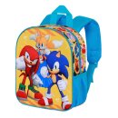 Sonic - The Hedgehog Elite 3D Rucksack S&K Yellow