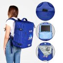 Sonic The Hedgehog Mercury Travel Rucksack Sega Action Blue Large