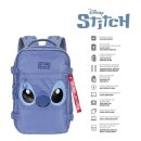 Lilo & Stitch Mercury Underseat Cabin Bag Rucksack Face Blue