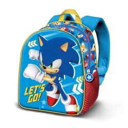 Sonic - The Hedgehog Elite 3D Rucksack Go Blue