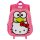 Sanrio 3D Rucksack mit Rädern Hello Kitty Funny Pink Small