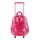 Sanrio 3D Rucksack mit Rädern Hello Kitty Funny Pink Small