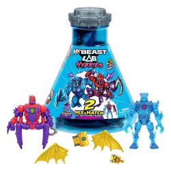 Mr. Beast Lab Hybrids Series 2 Minifiguren 2er-Pack Spider vs Energy Panther 11 cm