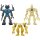 Mr. Beast Lab Hybrids Series 2 Mini Figuren 2er-Pack Lab-Bot vs Gid Skeleton 11 cm