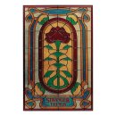 Stranger Things Resinschild Creel House Stained Glass Window