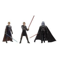 Star Wars Vintage Collection Actionfiguren 3er-Pack The Journey of Anakin Skywalker