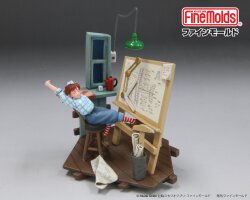 Porco Rosso Model-Kit 1/48 To paint  Sleepless Fio