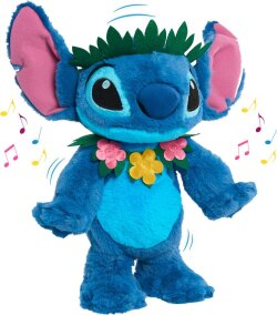 Lilo & Stitch Plüschfigur mit Tanz und Sing Funktion Stitch 38 cm