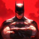 DC Comics Kunstdruck Justice League Trinity: Batman 61 x 41 cm - ungerahmt