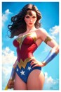 DC Comics Kunstdruck Justice League Trinity: Wonder Woman...