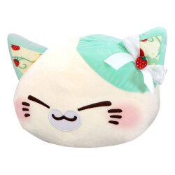 Nemuneko Cat Sweet Big Plush Plüschfigur Mint Green 35 cm