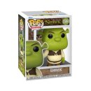 Shrek POP! Movies Vinyl Figur 30th Anniversary Shrek w/Snake 9 cm