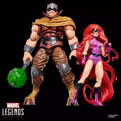 Inhumans Marvel Legends Actionfiguren 2er-Pack Marvels Medusa & Marvels Gorgon 15 cm