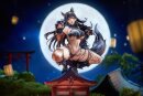 Azur Lane PVC Statue 1/7 Atago: Full Moons Feral Wolf Ver. 24 cm