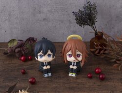 Chainsaw Man The Movie: Reze Arc Look Up PVC Statue Aki Hayakawa Smile Ver. & Angel Devil Set (with gift) 11 cm