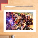 Marvel X-Men Kunstdruck The X-Men by Felipe Massafera 46...