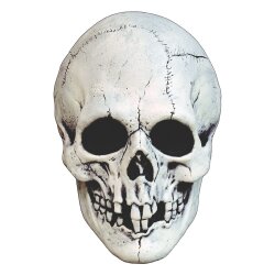 Mabry Monsters Maske Night Owl Skull White