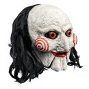 Saw Latex-Maske mit Kunsthaar Billy Puppet Moving Mouth