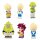 Dragon Ball Softbits Minifigur (Neuauflage) 5 cm Display (10)