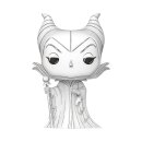 Disney POP! Vinyl Figur Sketched- Maleficent 9 cm