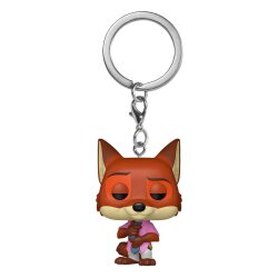 Zoomania 2 Pocket POP! Vinyl Schlüsselanhänger 4 cm Nick Wilde Display (12)
