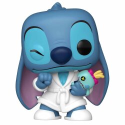 Lilo & Stitch POP! Vinyl Figur Stitch in Robe 9 cm