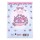 Sanrio Notizbuch Kuromi & My Melody Pastel Flower Holographic Checkered